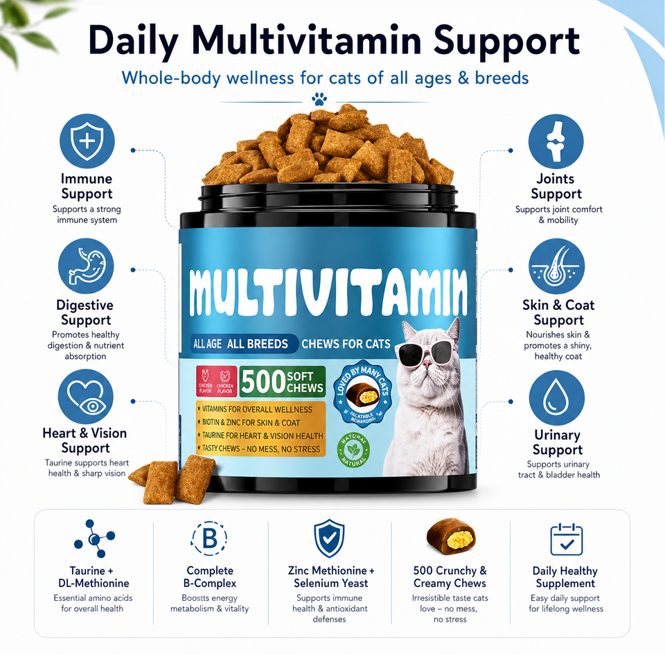 PawBloom™ FelineVital Chews