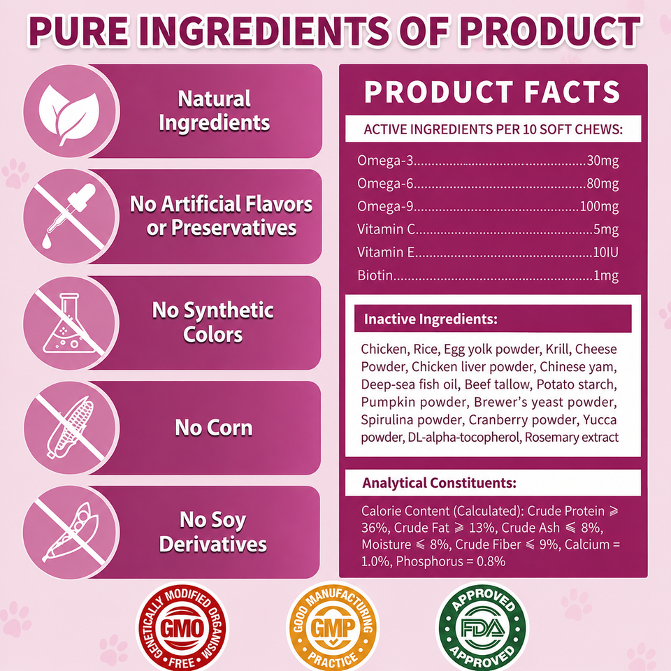 PawBloom™ VitalCore Chews